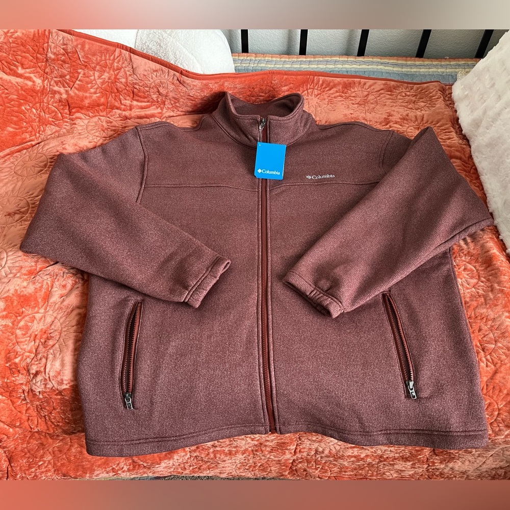 NWT Columbia Mens Full-Zip Jacket